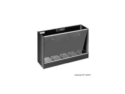 Domino FR samokrmítko pro prasata od 7 - 45 kg, 95 l / 67 kg pro 25 prasat (Varianta 76 l / 54 kg pro 20 prasat)