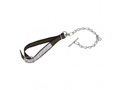 Obojek s vazákem na telata Top, 85 x 4 cm, s řetězem (Varianta 85 x 4 cm, bez řetězu)