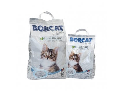 Stelivo hrudkující pro kočky a hlodavce Borcat Extra, 5 L