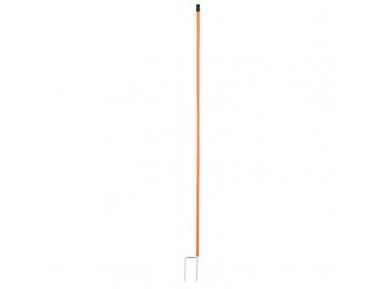 Tyčka náhradní k síti pro drůbež 106 cm, 2 hroty, oranžová