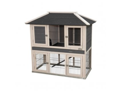kerbl kralikarna s vybehem villa kotec pro kraliky a jine hlodavce 118 x 68 x 118 cm