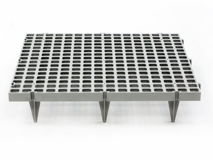 Podlahový rošt CIMUKA PF-CH-G23-H11 - velikost otvorů 2,2 x 2,2 cm