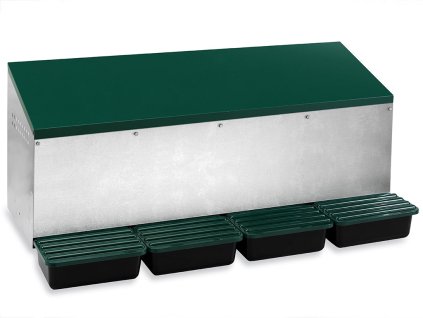 3165 snaskove hnizdo pro slepice ctyrmistne venkovni