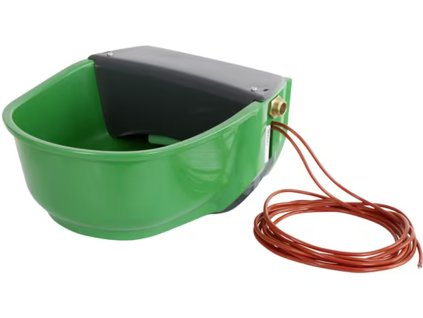 4823 vyhrivana napajecka s ohrevnym kabelem miska pro kone ovce a skot kerbl 222065 sh30 24v 73w 5l 1