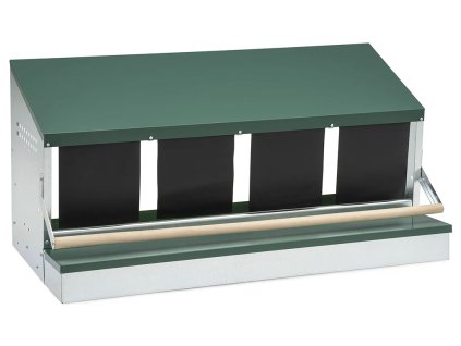 4943 snaskove hnizdo pro slepice s bidlem a sbernym kosikem na vejce gaun 10096 ctyrmistne 1