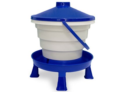 4934 kbelikova napajecka pro slepice drubez gaun 12225 15l plastova na nozickach s plovakem 1