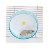 Kolotoč pro křečky, malé hlodavce plastový, tyrkysový, 20 cm