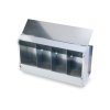 krmitko zavesne pro kraliky a slepice krmny automat 4 mistny pozink