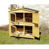 KERBL Králíkárna dvoupatrová APPARTMENT PRO - kotec pro králíky, 118 x 61 x 130 cm (Varianta 118 x 61 x 130 cm)