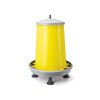 Automat krmící závěsný, krmítko pro drůbež, kovový střed, s nožičkami, žlutá, 9 L (Varianta krmítko pro drůbež, kovový střed, s nožičkami, žlutá, 20 L)