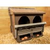 4586 7 snaskove hnizdo pro slepice se sbernym kosikem na vejce kerbl 73146 dvoumistne 8