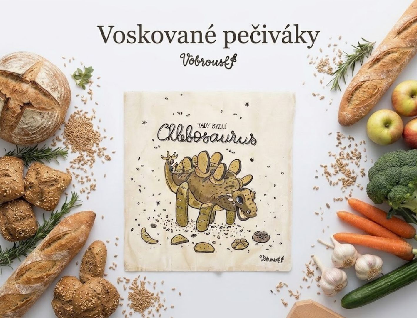Vobrousek voskované pečiváky