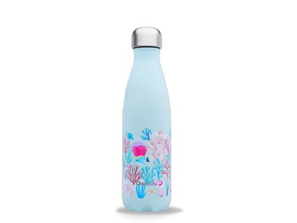 Qwetch nerezová termoláhev "Sea Coral" 500ml
