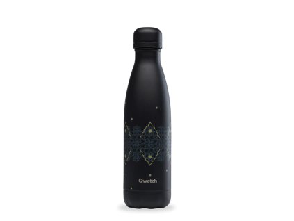Qwetch nerezová termoláhev "Majorelle Noir" 500ml