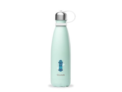 Qwetch nerezová termoláhev "Enfant Skateboard" 500ml