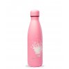 Qwetch nerezová termoláhev "Spray Pink" 500ml