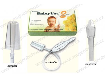 Arianna Baby-Vac 2 s čisticím kartáčkem odsávačka hlenů