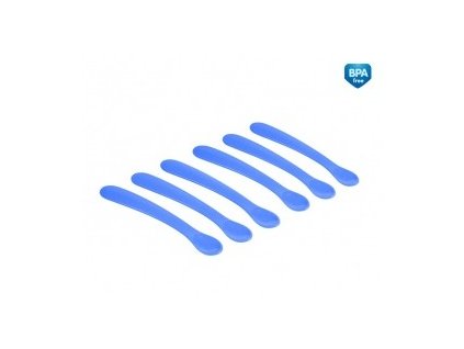 Canpol Babies Plastové lžičky Basic modré