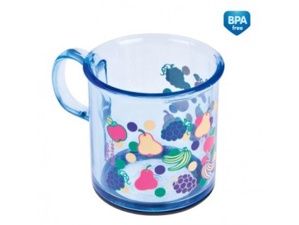 Canpol Babies Protiskluzový hrníček modrý