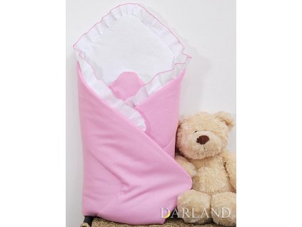 Zavinovačka s výztuží růžová bez volánku