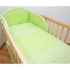 Povlečení do postýlky Louka zelená 120x90