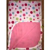 Letní deka Ines 75x100 meruňkově růžová s puntíky Baby Matex