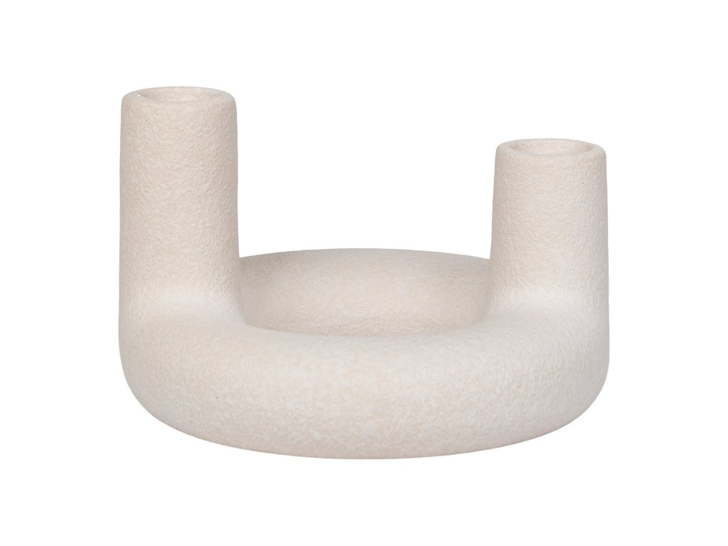 Svícen Lysestage přírodní 13x8,5cm