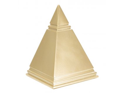 Zlatá pyramida 11,5X11,5X15,5cm