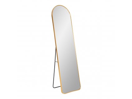 Zlaté stojací zrcadlo Vardar 40x150 cm