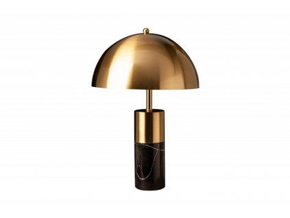 Zlato-černá stolní lampa Burlesque