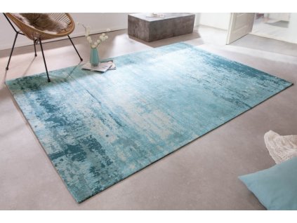 Tyrkysový koberec Modern Art 240x160 cm