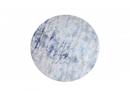 Modrý koberec Modern Art 150 cm