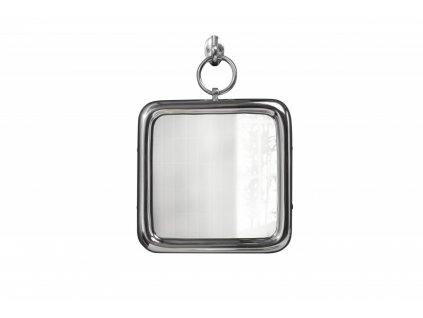 Stříbrné nástěnné zrcadlo Portait 35 cm
