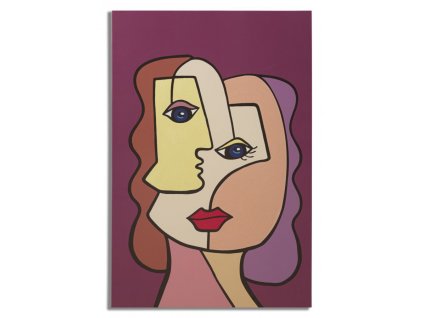 Obraz FACES NEW -B- 60X3X90 cm