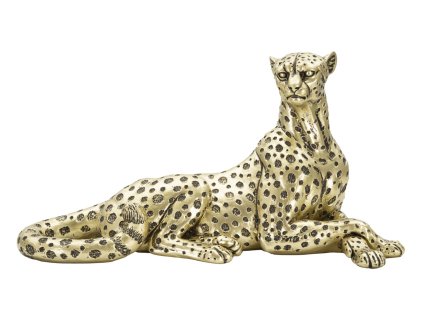 Reprodukce zvířete LEOPARDO POINTS SDRAIATO 27,3X10,3X13,9 cm MIN 2