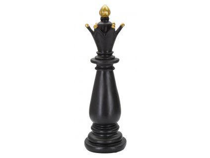 Šachová figurka Alfiere Nero E Oro 12,5 x 38,5 cm
