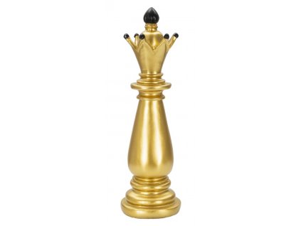 Šachová figurka Alfiere Oro E Nero 38,5 x 12,5 cm