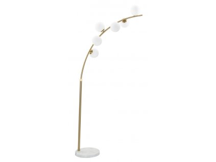 Stojací lampa GLAMY ARC 6 LUCI 130x45x220-246-cm