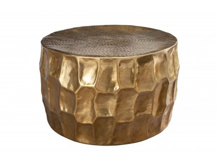 Zlatý konferenční stolek Organic Orient 68 cm