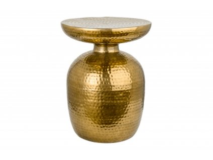 Zlatý odkládací stolek Orient