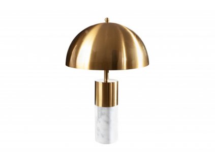 Zlato-bílá stolní lampa Burlesque