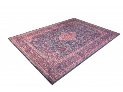 Červeno-modrý koberec Old Marrakesch 240x160 cm