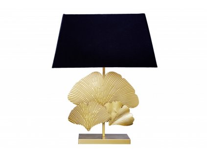 Zlatá stolní lampa Ginkgo 60 cm