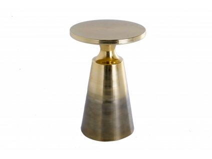 Zlatý s patinou odkládací stolek Abstract