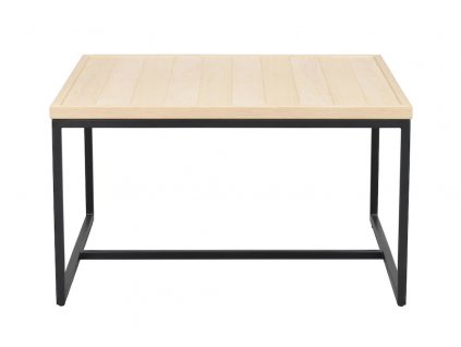Bělený dubový konferenční stolek Deerfield 70 cm