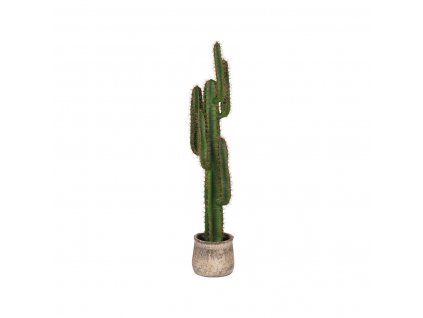 Umělý kaktus - zelený plast