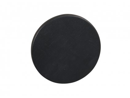 119549 a, Milford väggknopp svart ek, 12 cm R