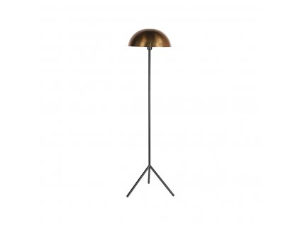 Zlatá kovová stojací lampa LABEL51 Mush, 150 cm