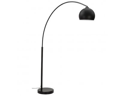 Černá stojací lampa Kokoon Deri