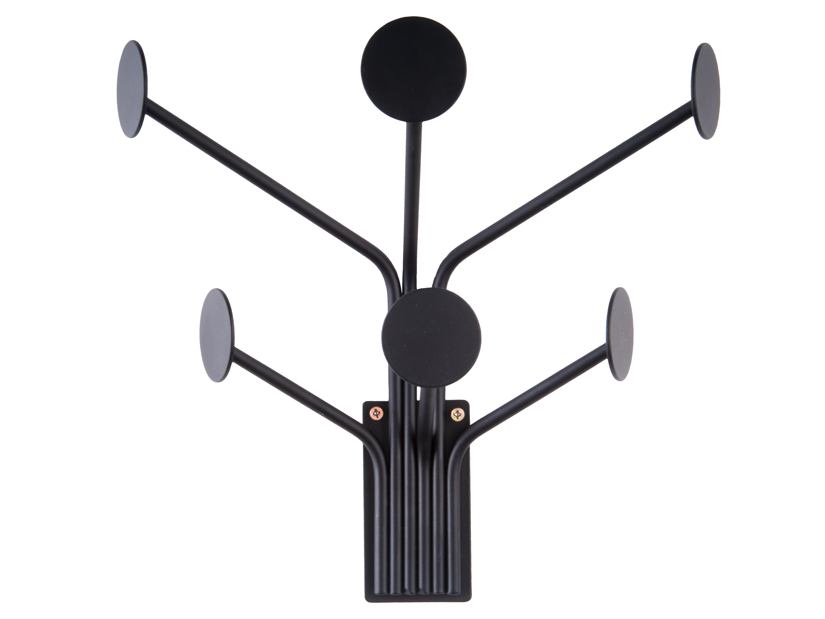 Select Time Černý kovový nástěnný věšák Comel